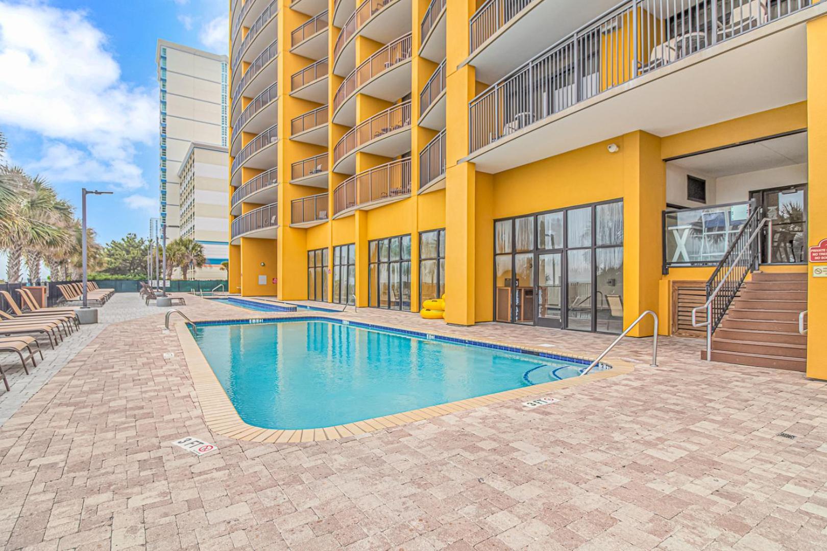 Stunning Double Balcony- Oceanfront 2 Bedroom, 2 Bath- Anderson Ocean Club 905 Myrtle Beach Kültér fotó