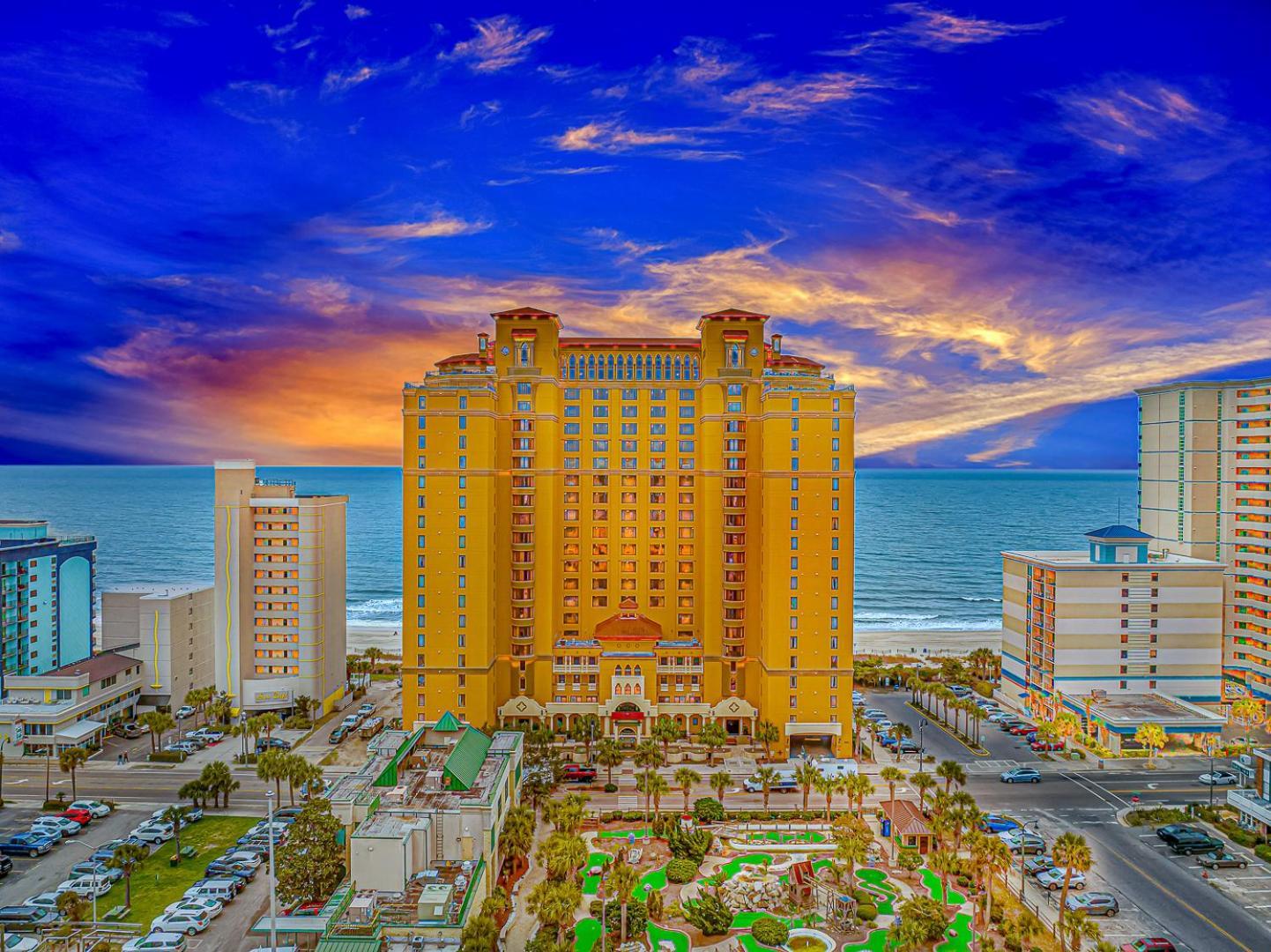 Stunning Double Balcony- Oceanfront 2 Bedroom, 2 Bath- Anderson Ocean Club 905 Myrtle Beach Kültér fotó