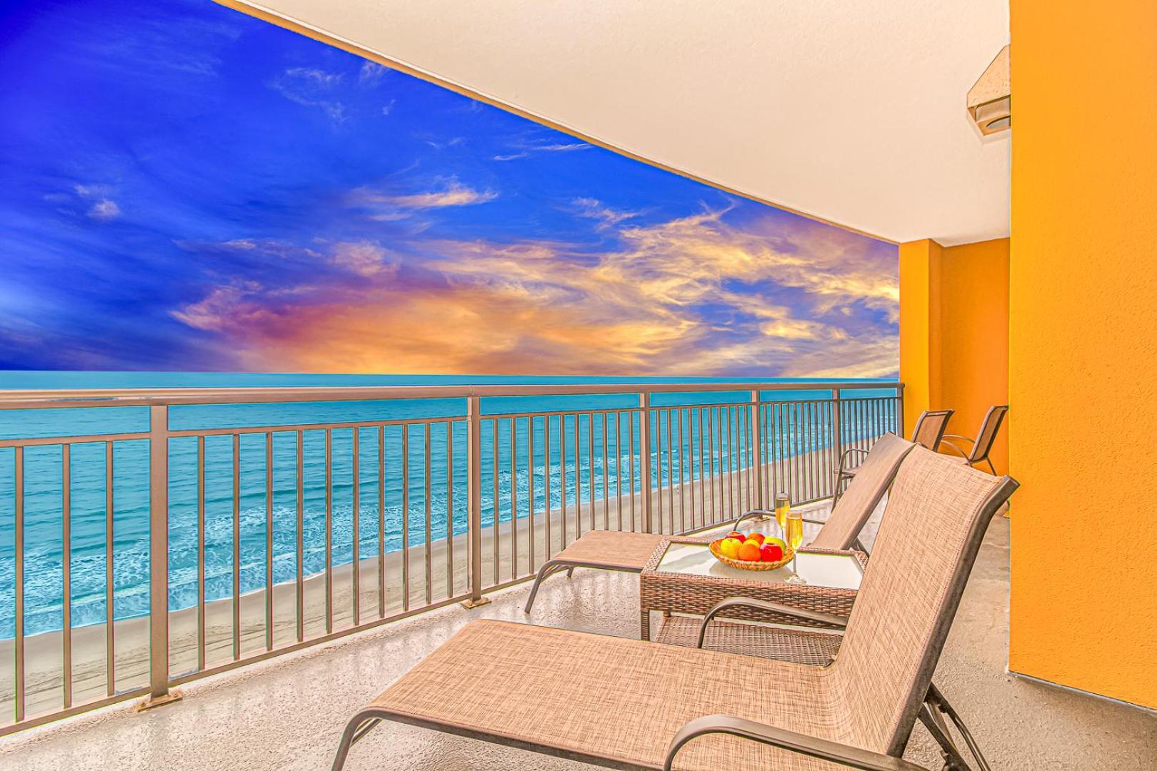 Stunning Double Balcony- Oceanfront 2 Bedroom, 2 Bath- Anderson Ocean Club 905 Myrtle Beach Kültér fotó